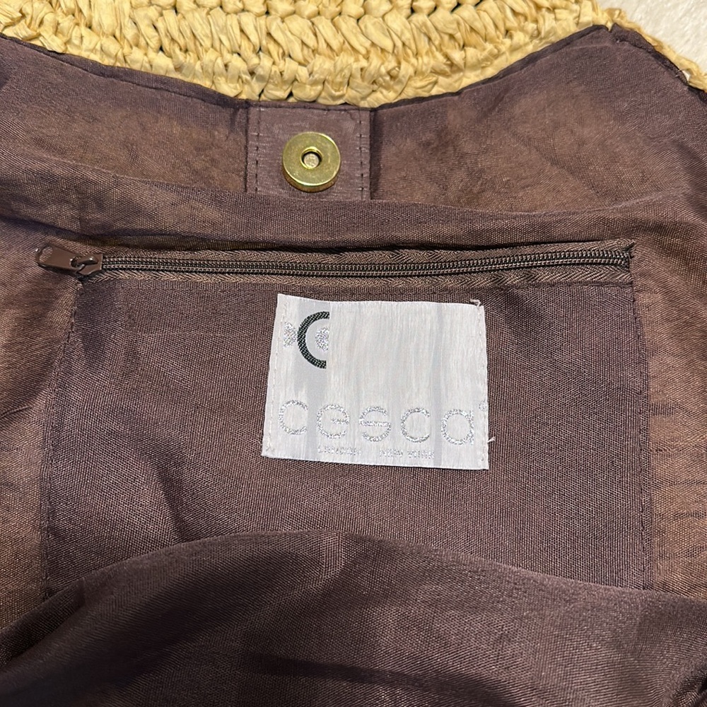 NWOT straw bag - Picture 4 of 6